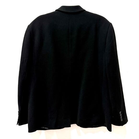Michael Kors Long Sleeve Single Breasted Oversized Blazer Black Womens Size XS - Picture 2 of 4